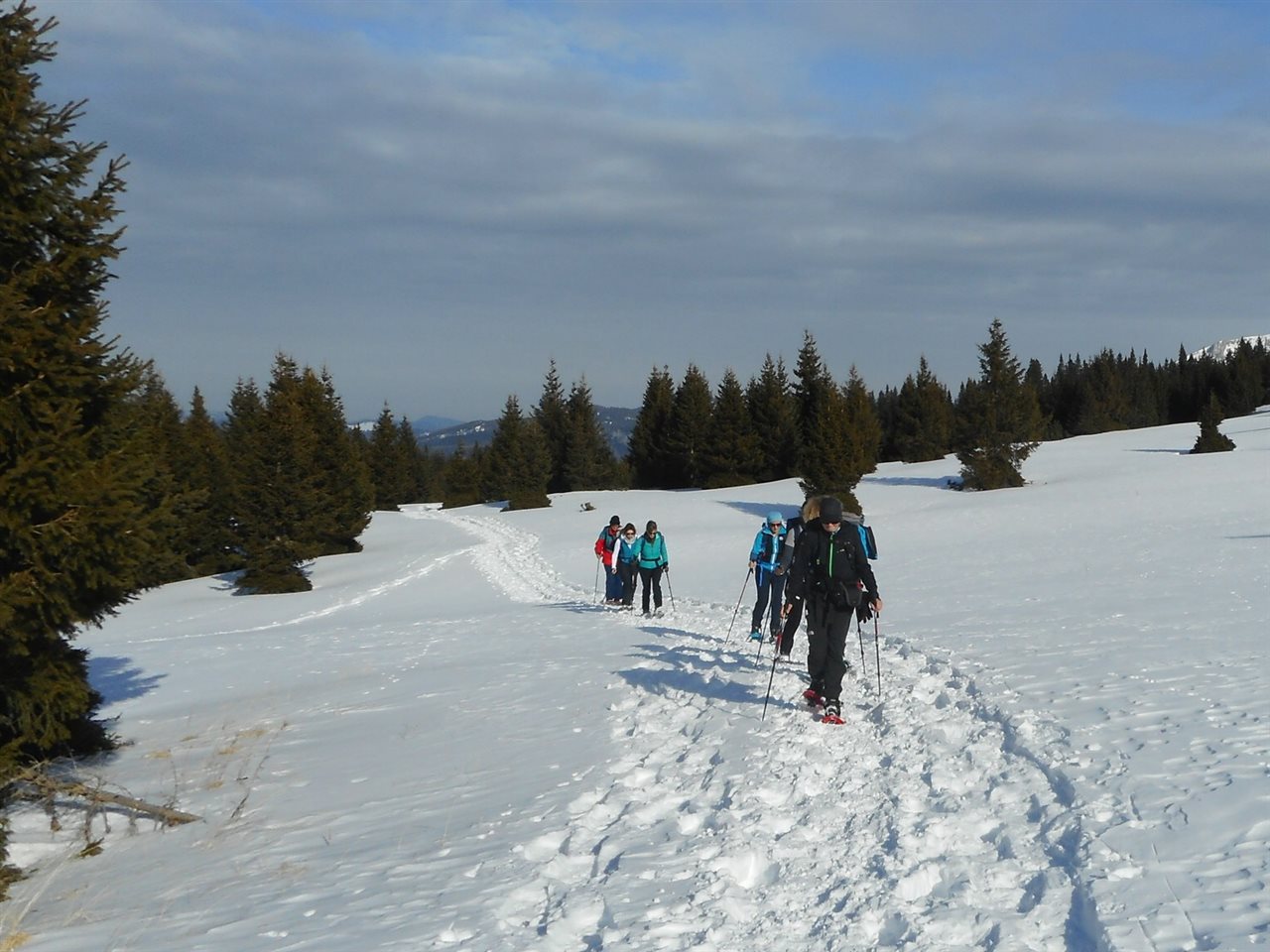 Schneeschuhtour am Raxplateau