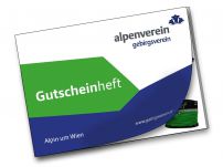 Alpenverein-Gebirgsvereins Gutscheinheft