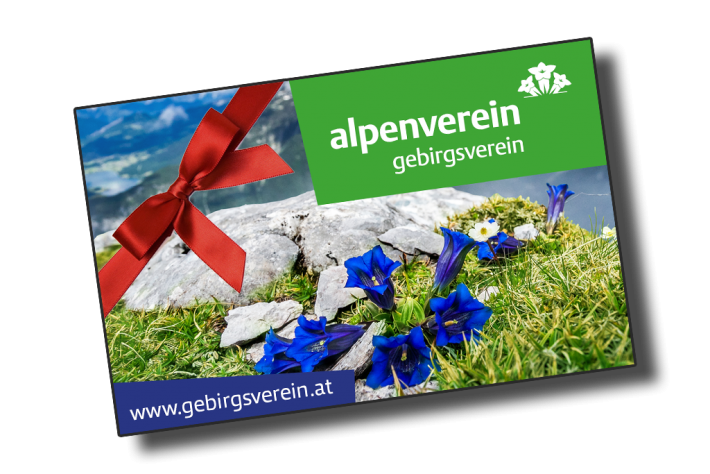Geschenkkarte des Alpenverein-Gebirgsverein